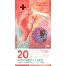 (165) **PNew (P76) Switzerlanland - 20 Franken (2016)